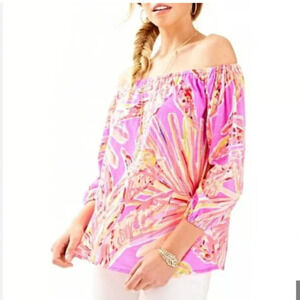 Lilly Pulitzer Enna Top Size XS EUC